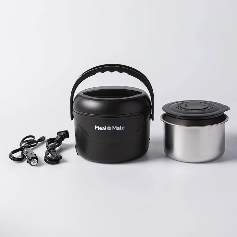 Meal Mate Mini Portable Lunch Carrier-Warmer (Black)