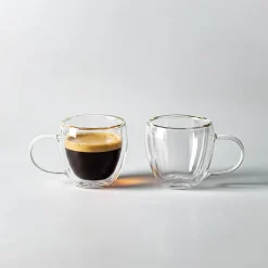 Milano Turin Double Wall Espresso Glass, 80ml - Set/2
