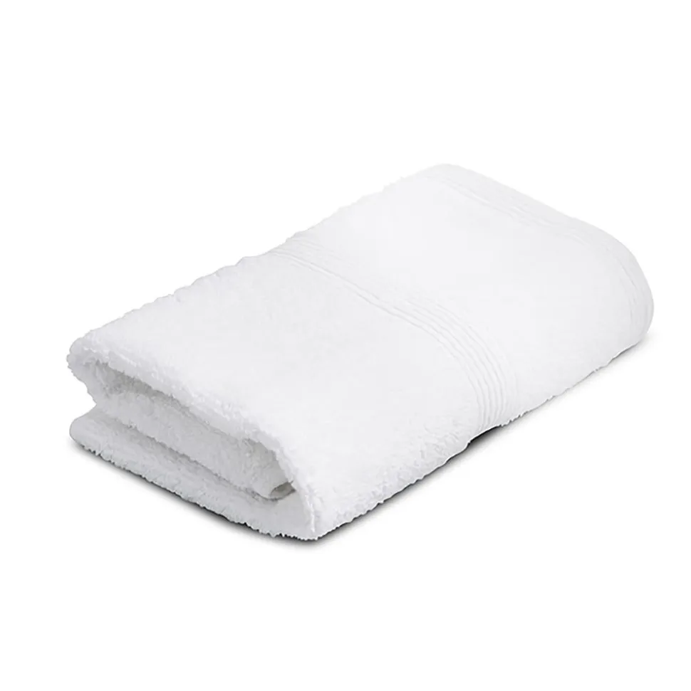 Moda At Home Allure Cotton Face Towel (White)