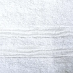 Moda At Home Allure Cotton Hand Towel (White)