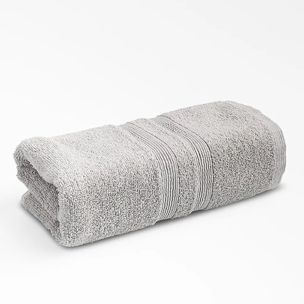 Moda At Home Allure Cotton Hand Towel (Marble Grey)