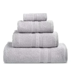 Moda At Home Allure Cotton Hand Towel (Marble Grey)