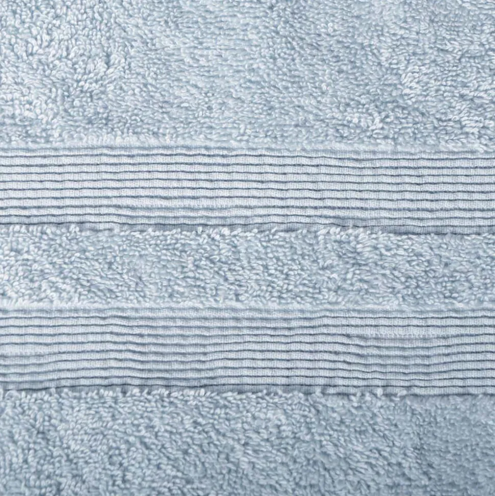 Moda At Home Allure Cotton Hand Towel (Powder Blue)