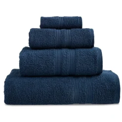 Moda At Home Allure Cotton Hand Towel (Indigo)