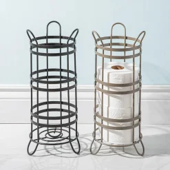 Moda At Home Duke Toilet Paper Reserve-Holder (Satin)