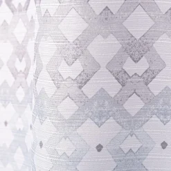 Moda At Home Maya Slub Fabric Shower Curtain (Grey/Taupe)
