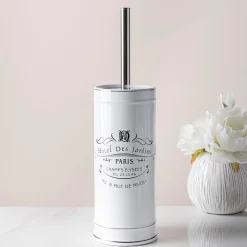 Moda At Home Paris Ceramic Toilet Brush (White)