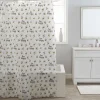 Moda At Home Peva 'Bee Happy' Shower Curtain (Black/White)