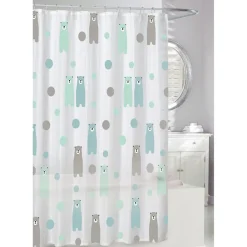 Moda At Home Peva 'Happy Bears' Shower Curtain 70x72"