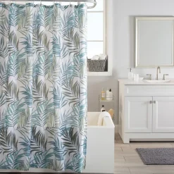 Moda At Home Polyester Fabric 'Key Largo' Shower Curtain