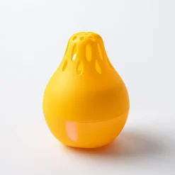 Modern Kitchen Reusable Pear-Shaped Fruit Fly Trap (Yellow)