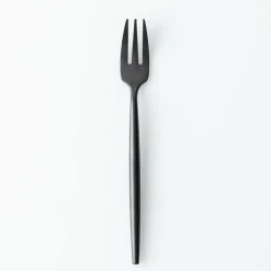 Natural Living Stainless Steel Fork 5" (Black)