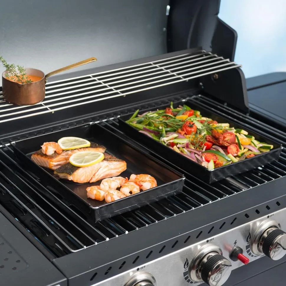 Nostik Reusable Non-Stick BBQ - Oven Basket (Black)