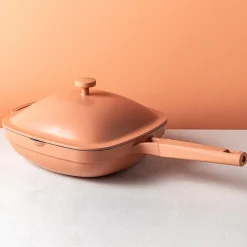 One-Pan Quadra Deep Fry Pan-W Steamer 10in 26 Cm / 3.7 L (Spice)