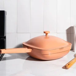One-Pan Quadra Deep Fry Pan-W Steamer 10in 26 Cm / 3.7 L (Spice)