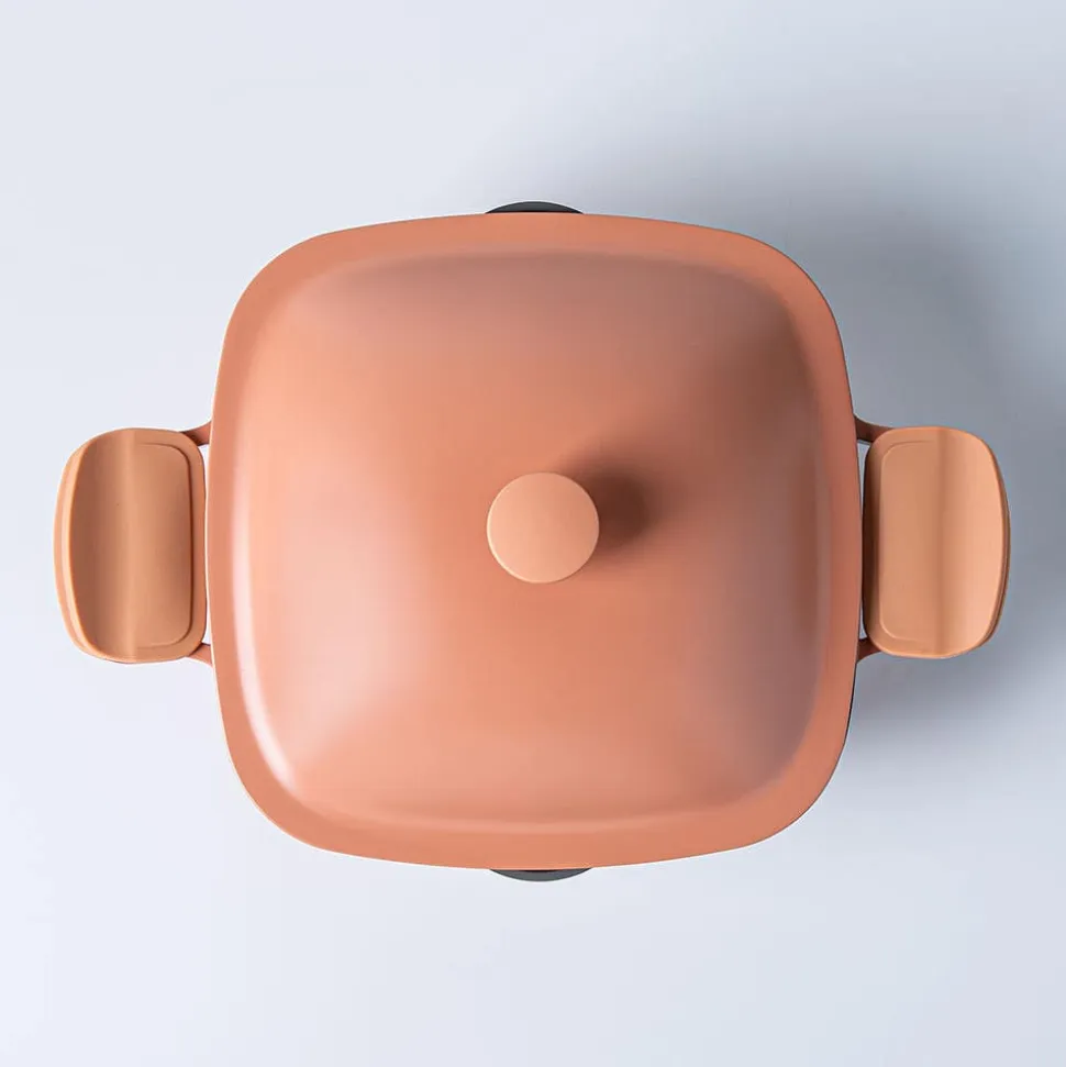 One-Pan Quadra Dutch Oven with Lid 24 Cm / 4.9 L (Spice)