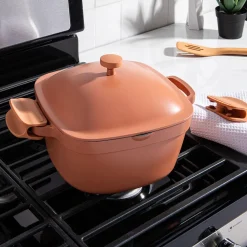 One-Pan Quadra Dutch Oven with Lid 24 Cm / 4.9 L (Spice)