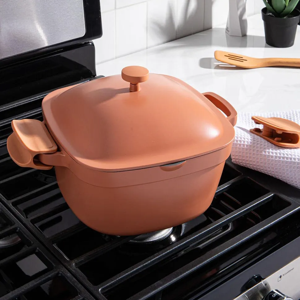 One-Pan Quadra Dutch Oven with Lid 24 Cm / 4.9 L (Spice)