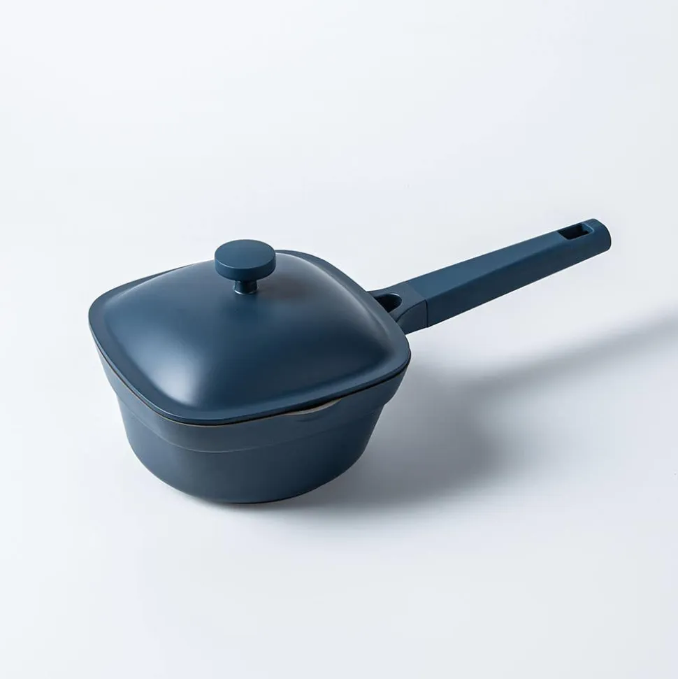 One-Pan Quadra Saucepan with Lid 18 Cm / 1.9l (Blue Salt)
