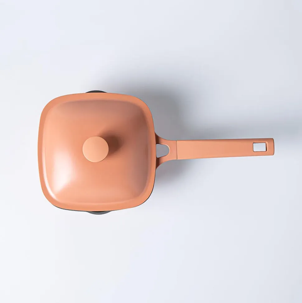 One-Pan Quadra Saucepan with Lid 18 Cm / 1.9l (Spice)