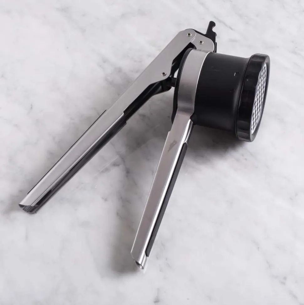 OXO Good Grips Adjustable 3-In-1 Potato Ricer (Black/Stainless Steel)