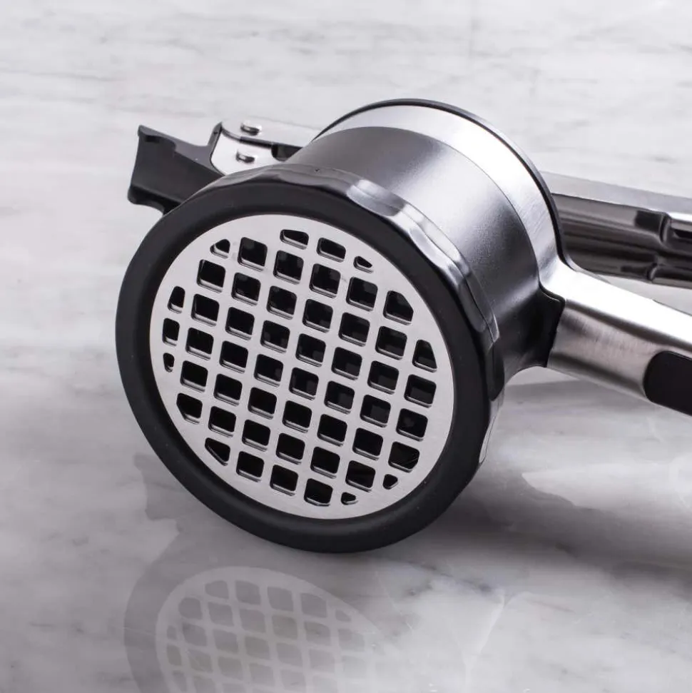 OXO Good Grips Adjustable 3-In-1 Potato Ricer (Black/Stainless Steel)