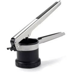 OXO Good Grips Adjustable 3-In-1 Potato Ricer (Black/Stainless Steel)