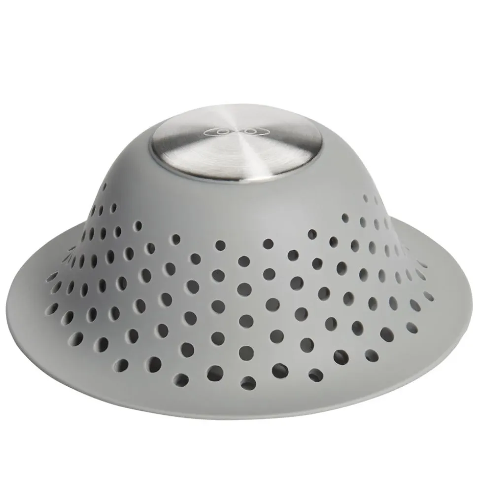OXO Good Grips Bath Shower-Tub Drain Protector (Grey)