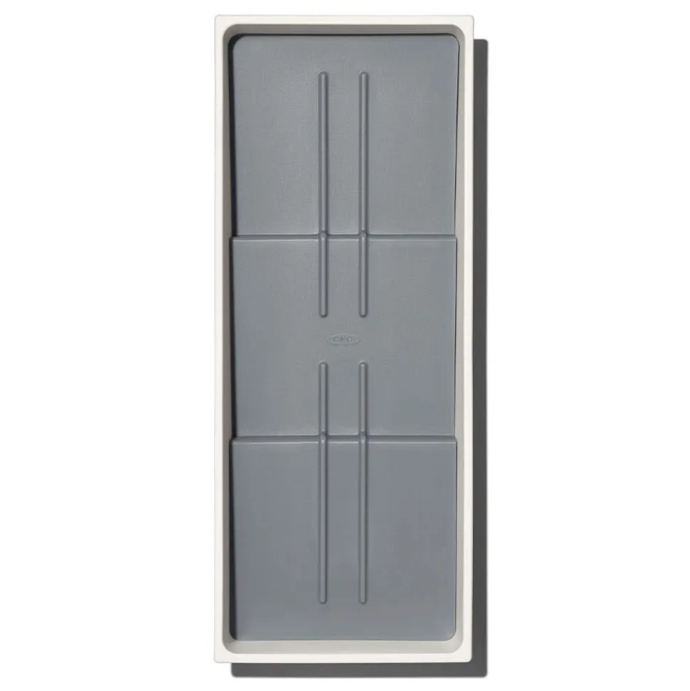 OXO Good Grips Compact Drawer Spice Organizer (White/Grey)