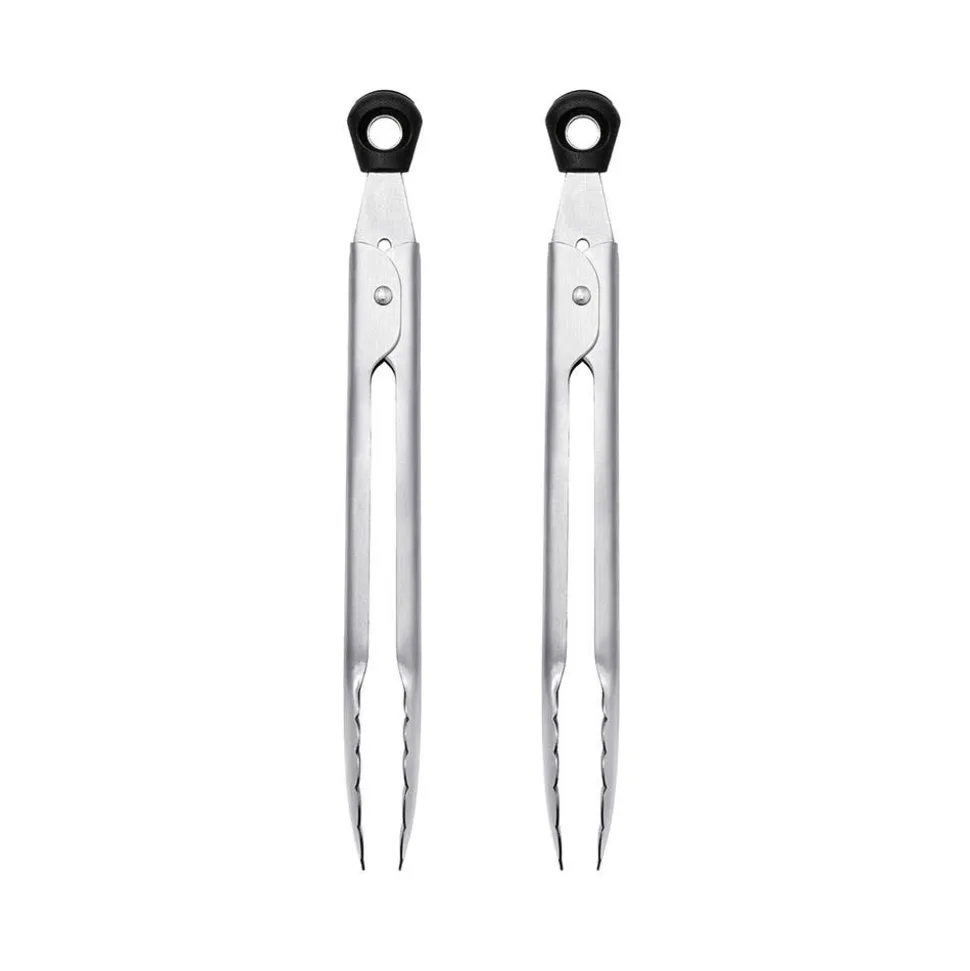 OXO Good Grips Locking Tongs - Set of 2 (Stainless Steel)