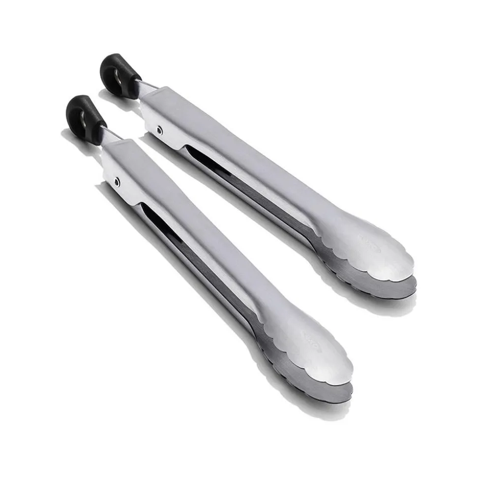 OXO Good Grips Locking Tongs - Set of 2 (Stainless Steel)