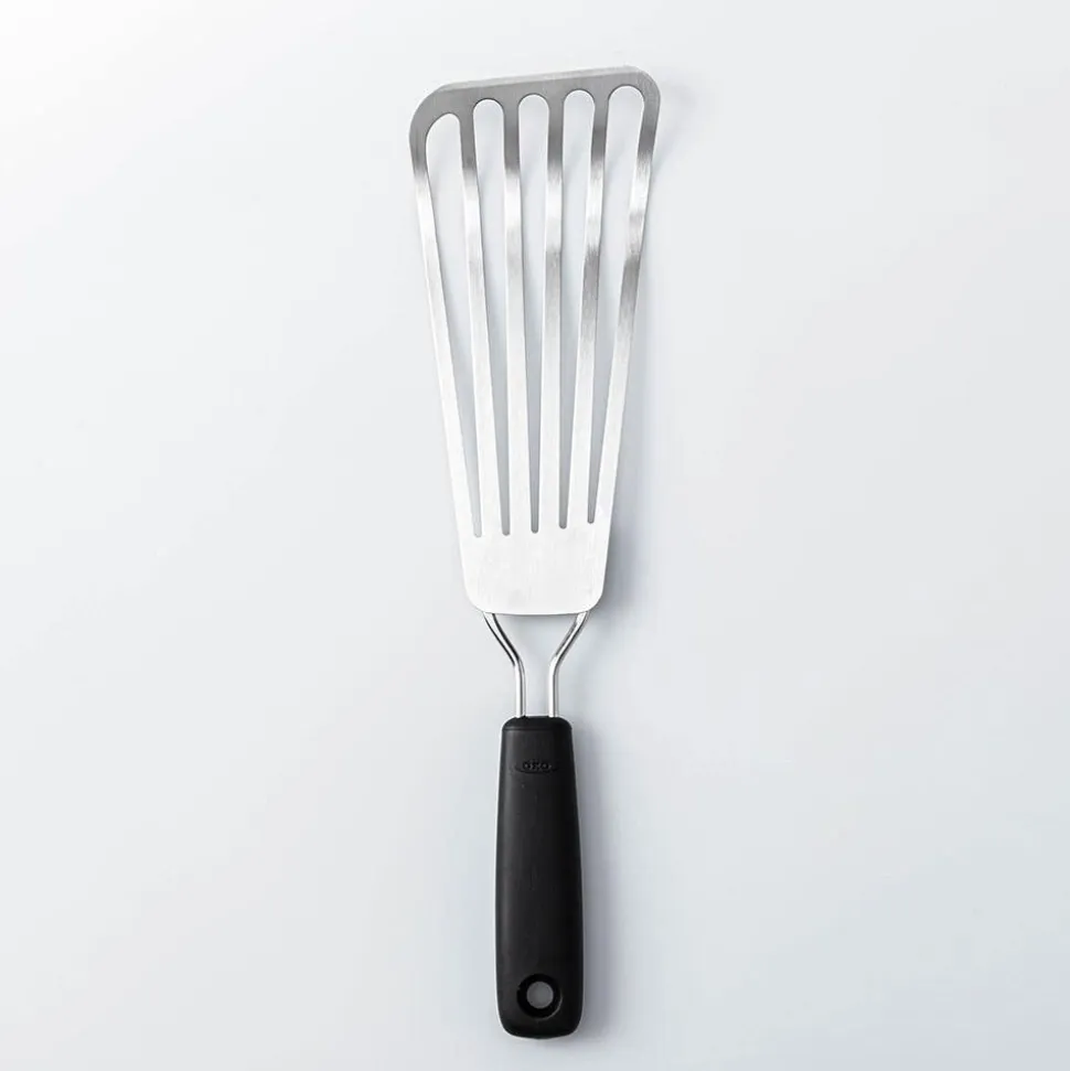 OXO Good Grips Long Fish Turner (Black/Stainless Steel)