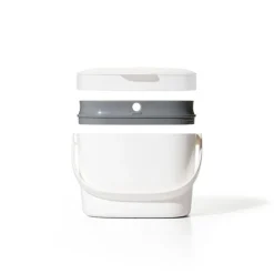 OXO Good Grips Plastic Compost Bin-Pail (White/Grey)