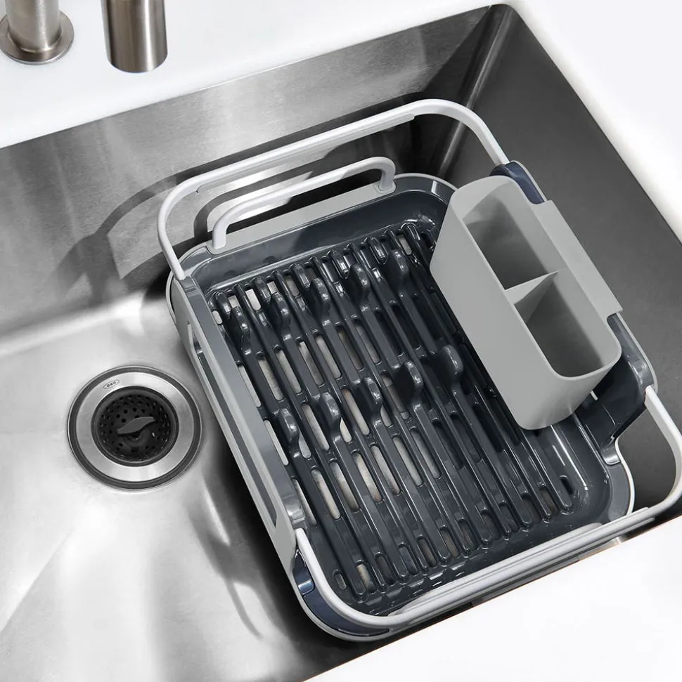 OXO Good Grips 'Rust-Proof Aluminum' Dish Rack Over-The-Sink