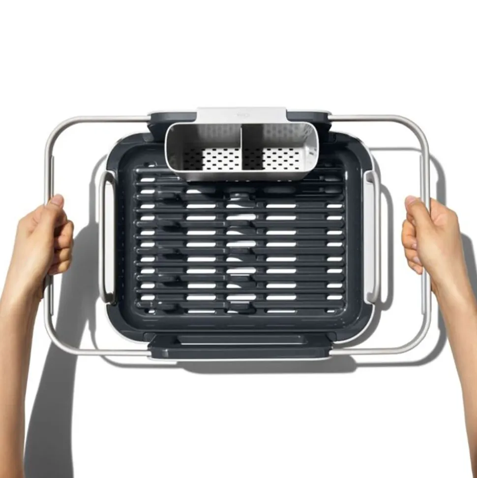OXO Good Grips 'Rust-Proof Aluminum' Dish Rack Over-The-Sink