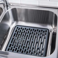 OXO Good Grips Sink Silicone Sink Mat Small (Black/Grey)
