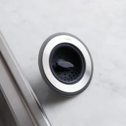 OXO Good Grips Sink Stopper-Strainer (Black/Stainless Steel)