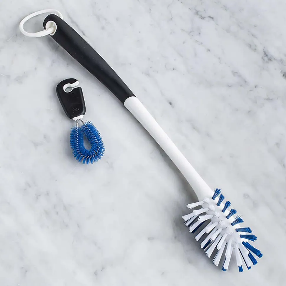OXO Good Grips Sink Water Bottle Cleaning Kit - Set of 3 (Black/White)
