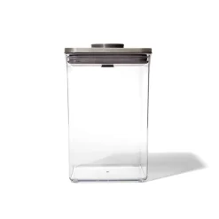 OXO Good Grips Steel Pop 2.0 'Medium' Storage Canister Square 4.2L