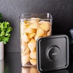 OXO Good Grips Steel Pop 2.0 'Medium' Storage Canister Square 4.2L