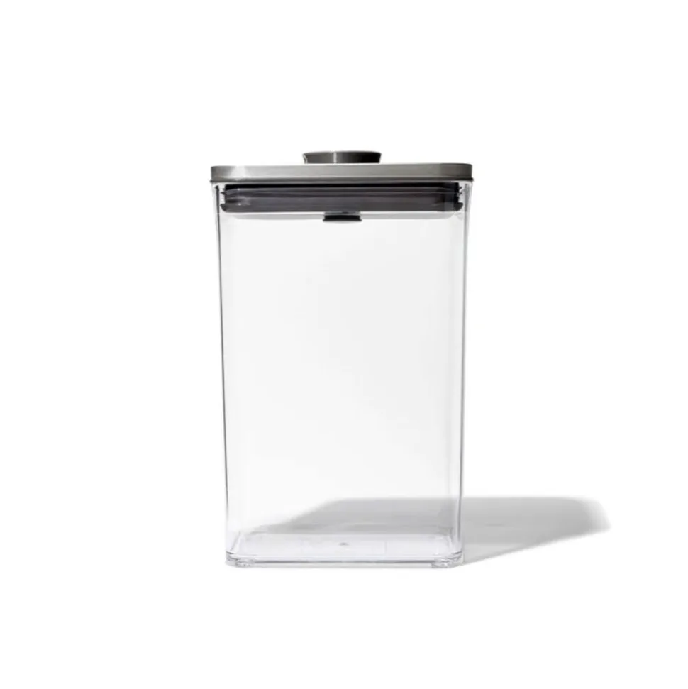 OXO Good Grips Steel Pop 2.0 'Medium' Storage Canister Rectangle 2.6L