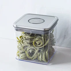 OXO Good Grips Steel Pop 2.0 'Short' Storage Canister Square 2.6L