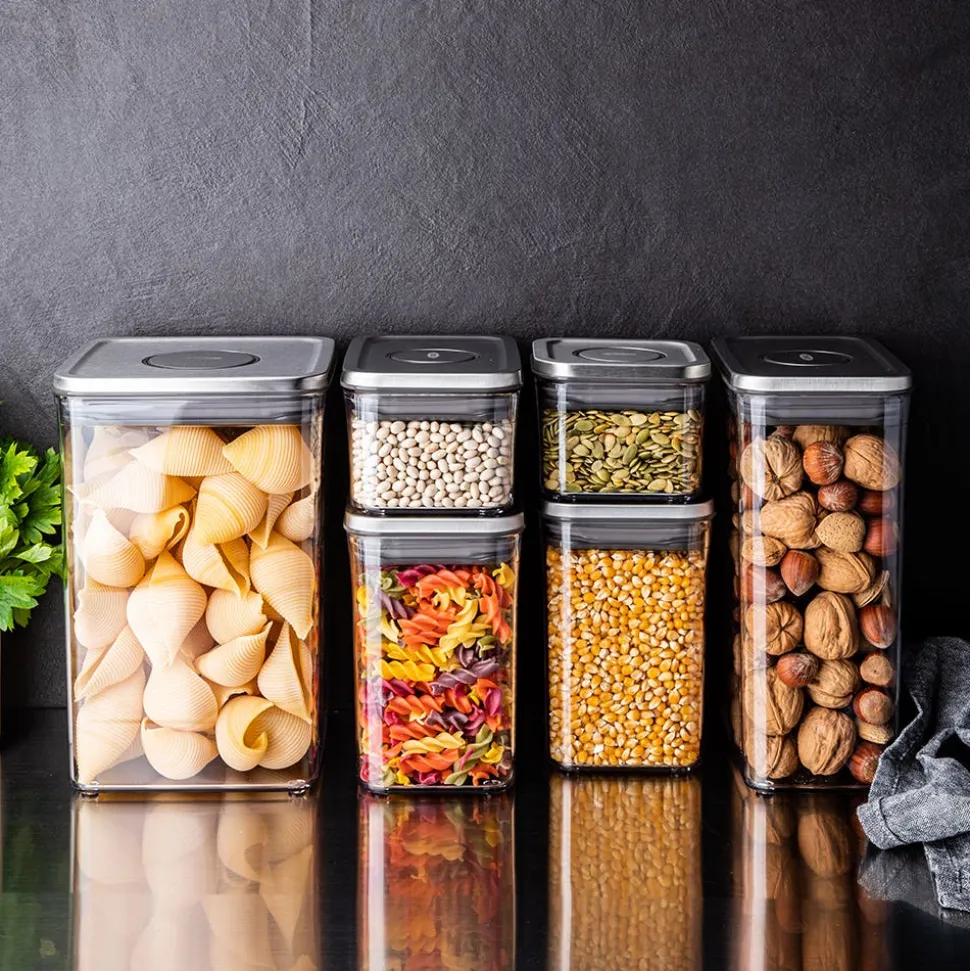 OXO Good Grips Steel Pop 2.0 Storage Canister Combo - Set of 6