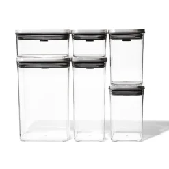 OXO Good Grips Steel Pop 2.0 Storage Canister Combo - Set of 6
