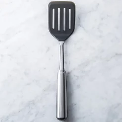 OXO Good Grips Steel Silicone Turner (Black/Stainless Steel)