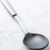 OXO Good Grips Steel Silicone Serving Spoon (Black/Stainless Steel)