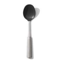 OXO Good Grips Steel Silicone Serving Spoon (Black/Stainless Steel)