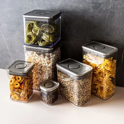 OXO Good Grip Steel Pop 2.0 'Mini' Storage Canister Square 0.2L