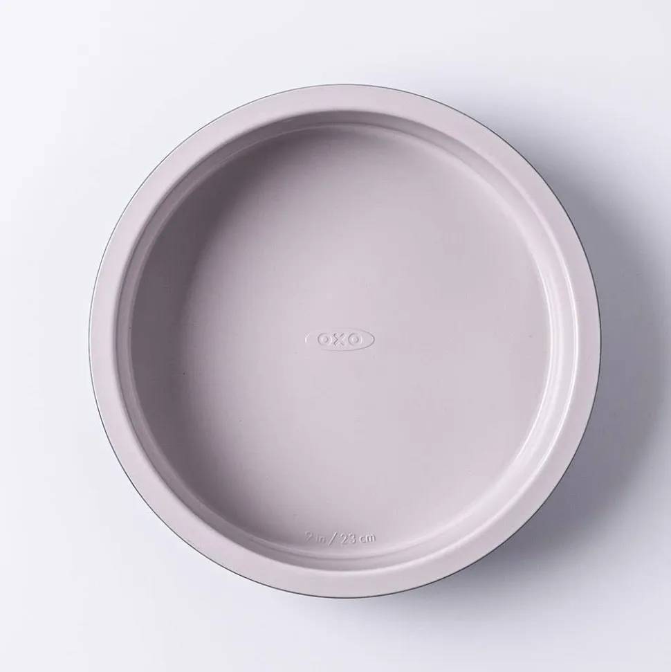 OXO Non-Stick Pro Ceramic Coated Round Cake Pan (Blue/Grey)