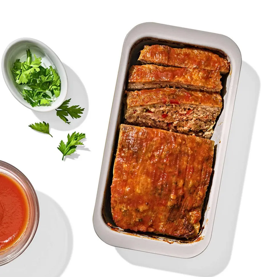 OXO Non-Stick Pro Ceramic Coated Loaf Pan (Blue/Grey)